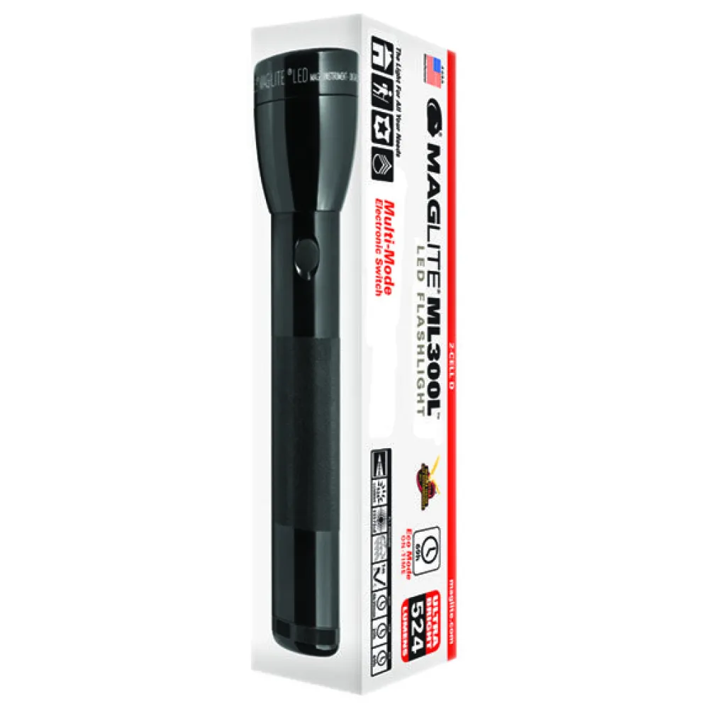 Mag-lite Ml300l 2d Led Lantaarn Zwart