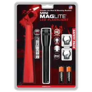 Mag-lite Mini Led 2aa Veiligheidslantaarn Zwart