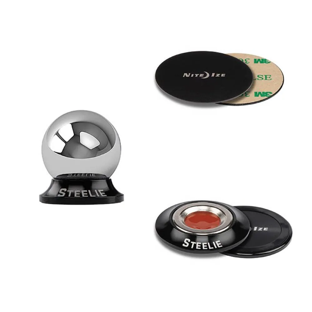Nite Ize Steelie Orbiter Dash Kit Ondersteuning Zwart