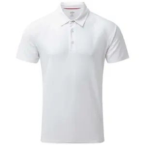 Gill Uv Tec Korte Mouw Poloshirt Wit
