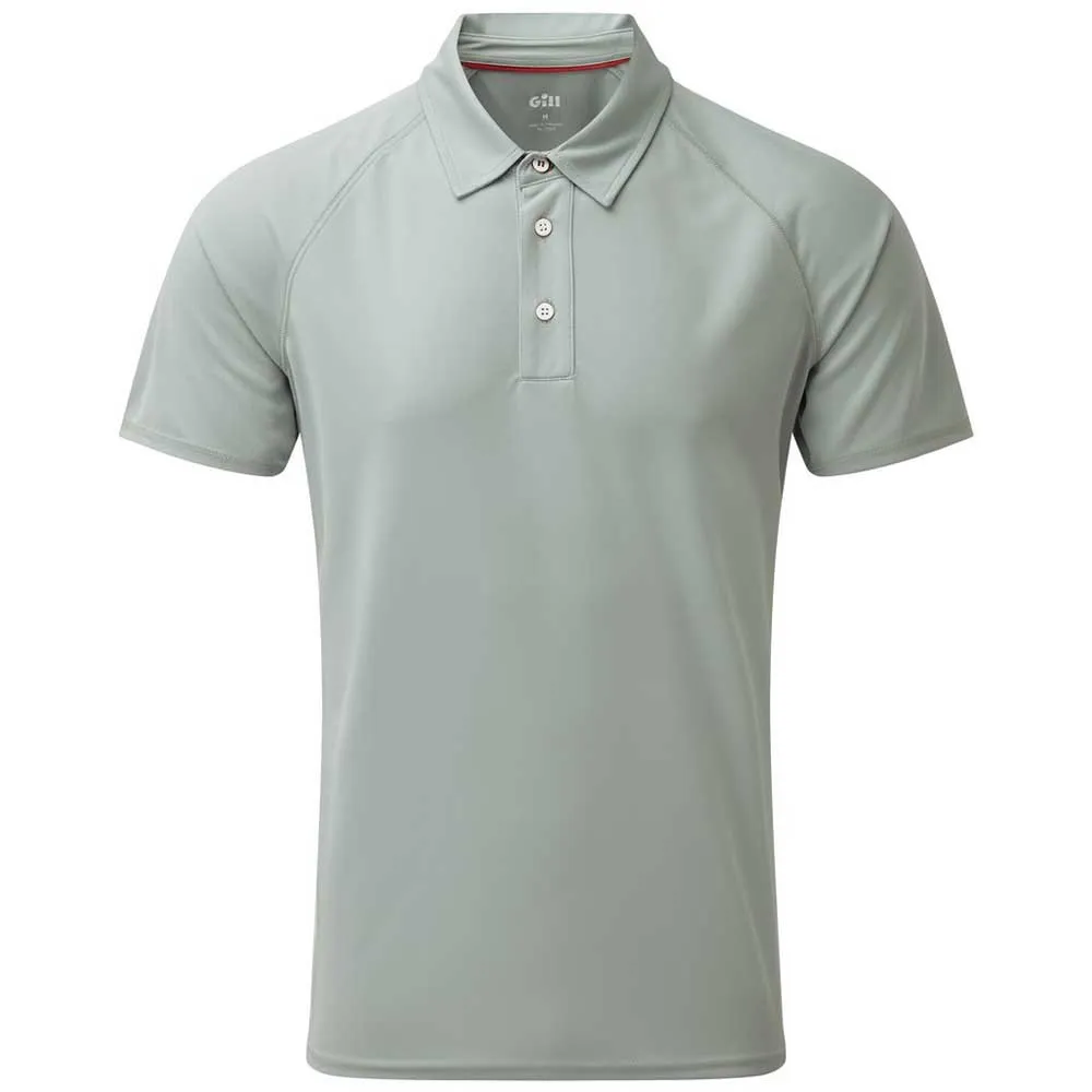 Gill Uv Tec Korte Mouw Poloshirt Grijs