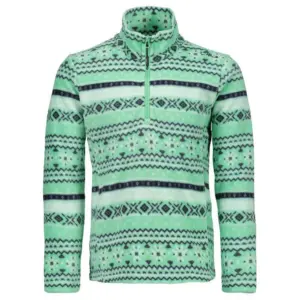 Cmp Sweater 38g1135 Fleece Met Halve Rits Blauw