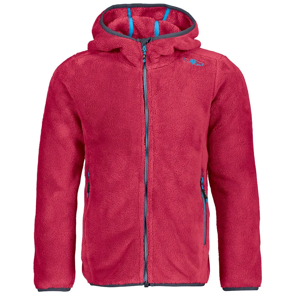 Cmp 38p1455 Fleece Met Kap Rood