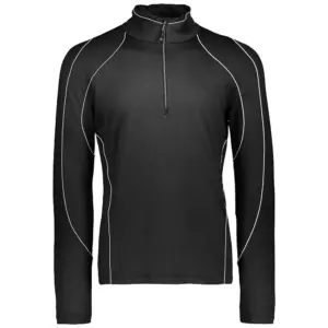 Cmp 3l08007n Fleece Met Halve Rits Zwart