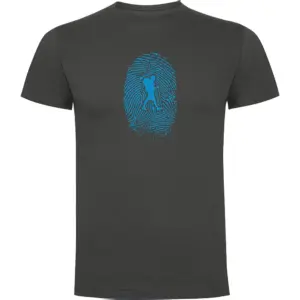 Kruskis Hiker Fingerprint T-shirt Met Korte Mouwen Grijs