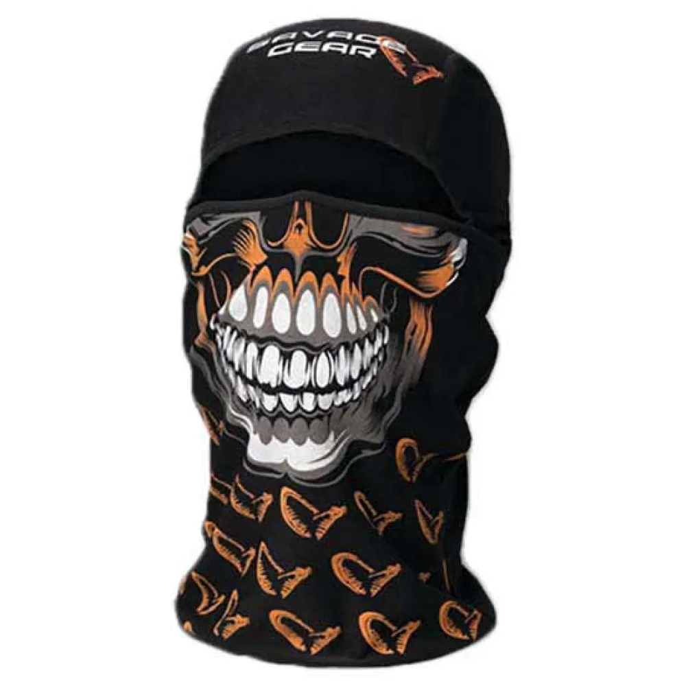Savage Gear Skull Nekwarmer Zwart