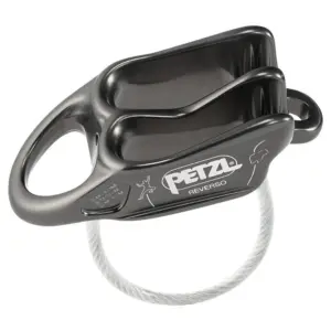 Petzl Reverso Zekerapparaat Grijs