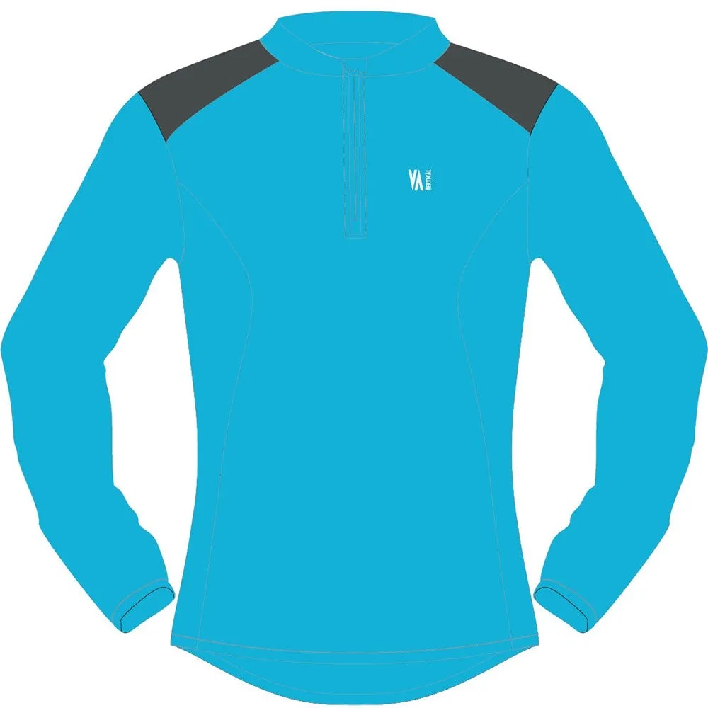 Vertical Technical T-shirt Met Lange Mouwen Grijs
