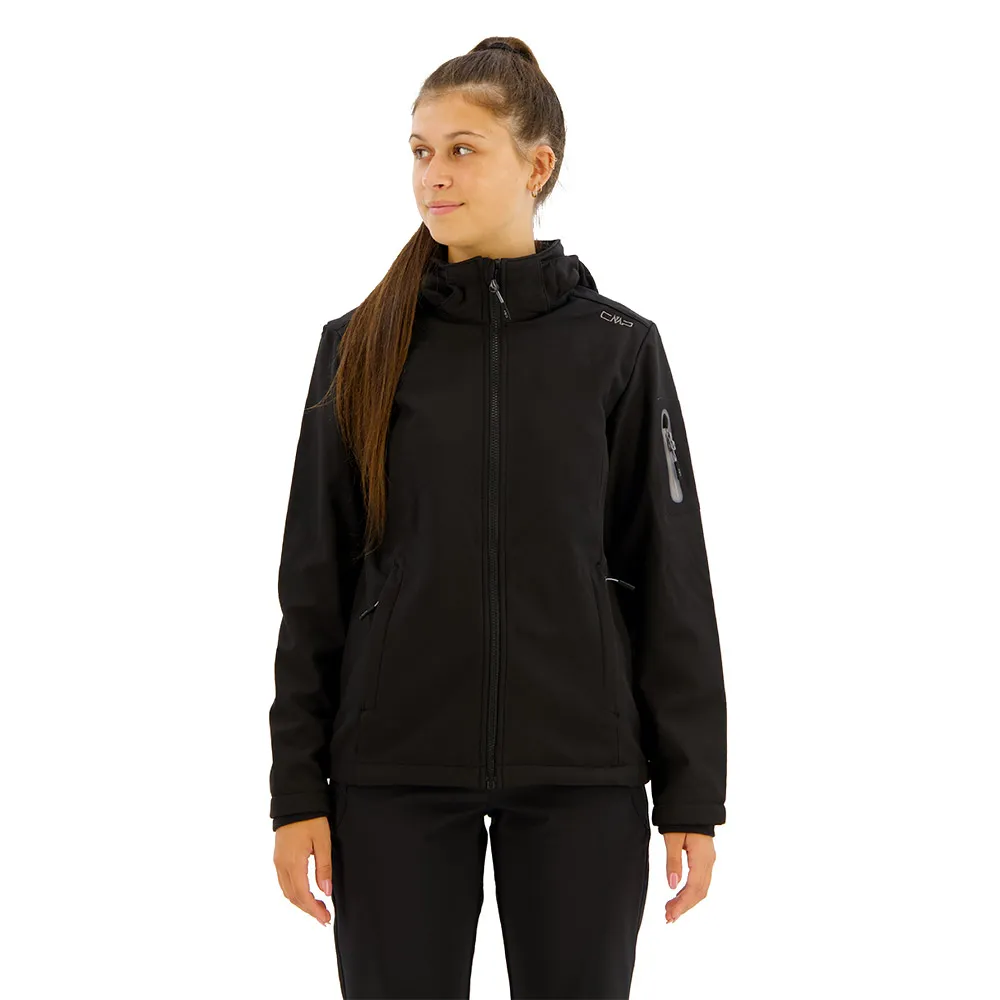 Cmp 39a5006 Softshelljack Zwart