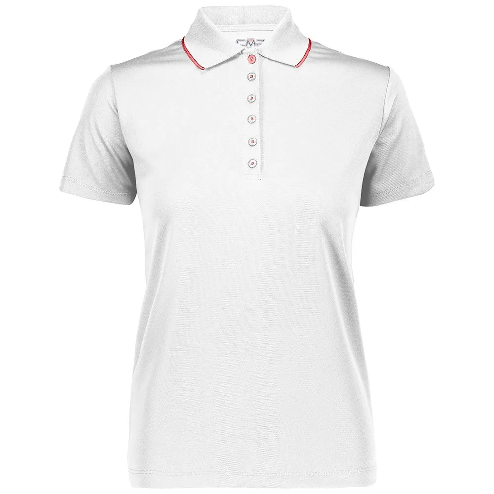 Cmp 39t5786 Korte Mouw Poloshirt Wit