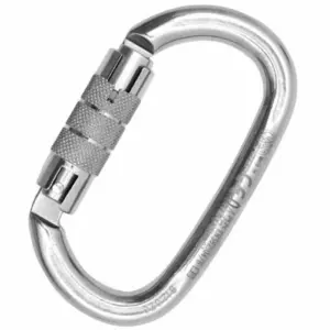 Kong Italy Ovalone Twist Lock Karabijnhaak Inox