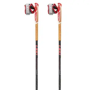 Leki Vertical K Stokken Rood
