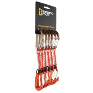 Singing Rock Vision 6 Pack Quickdraw Rood