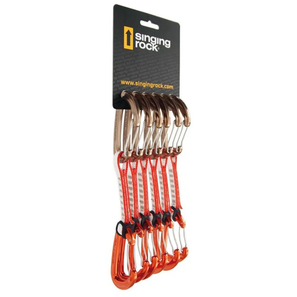 Singing Rock Vision 6 Pack Quickdraw Rood