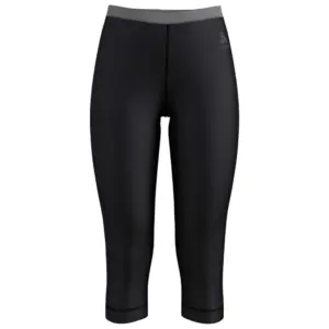 Odlo Natural 100% Merino Warm 3/4 Basislaag Broek Zwart