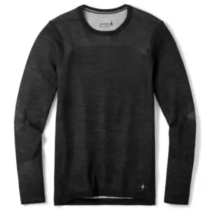 Smartwool Intraknit Merino 200 Crew Lange Mouwen Basislaag Zwart