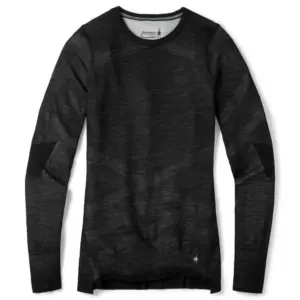 Smartwool Intraknit Thermal Merino Crew Lange Mouwen Basislaag Zwart