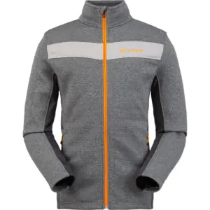 Spyder Encore Fleece Met Volledige Rits Ebony