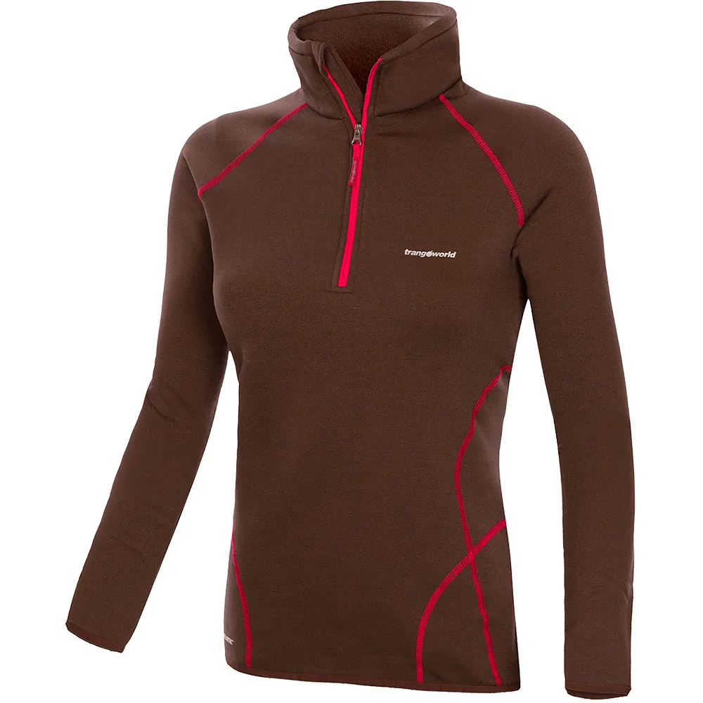 Trangoworld Pullover Rega 23 Fleece Bruin