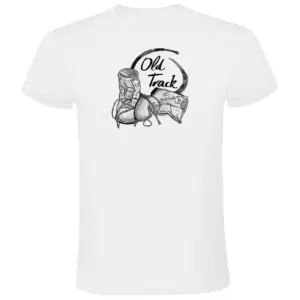 Kruskis Old Track T-shirt Met Korte Mouwen Wit