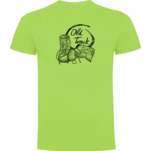 Kruskis Old Track T-shirt Met Korte Mouwen Groen