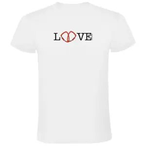 Kruskis Love T-shirt Met Korte Mouwen Wit