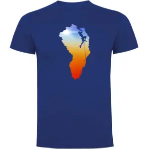 Kruskis Climber Dream T-shirt Met Korte Mouwen Blauw