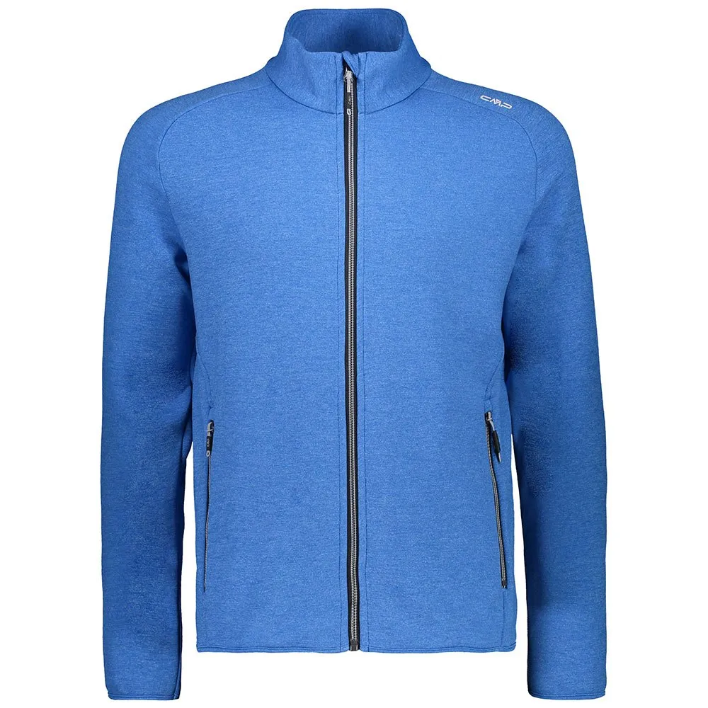 Cmp 38e2477 Fleece Met Kap Blauw