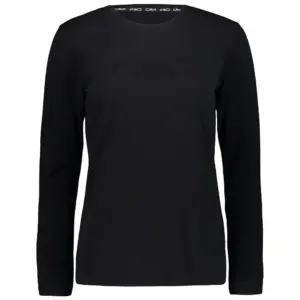 Cmp 39d4686 T-shirt Met Lange Mouwen Zwart