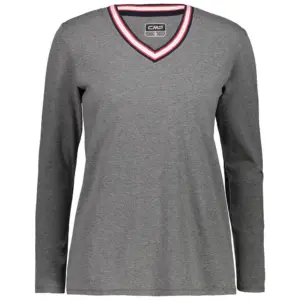 Cmp 39d4826 T-shirt Met Lange Mouwen Smoke Melange