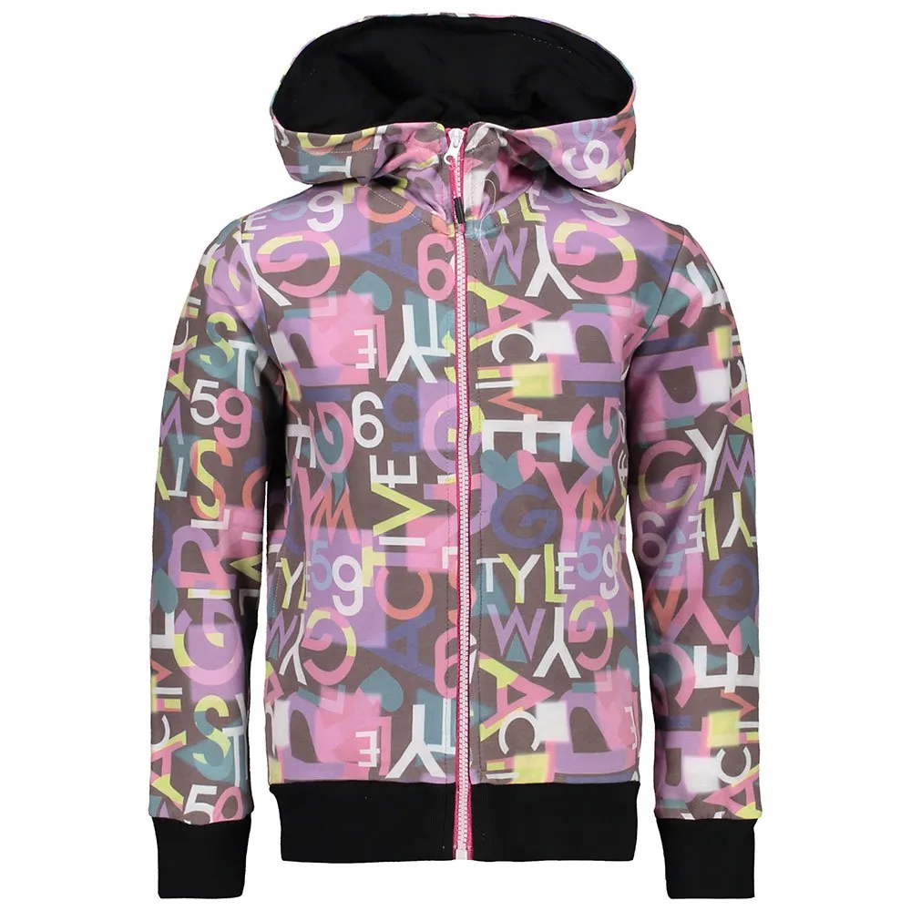 Cmp Full Zip 39d4885 Sweatshirt Zwart