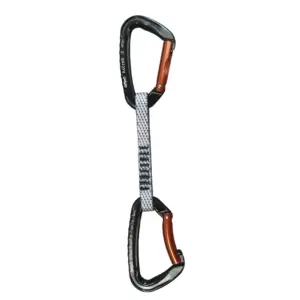 Qi´roc Racing Straight/curve+express Dyneema 12×120 Mm Quickdraw Oranje