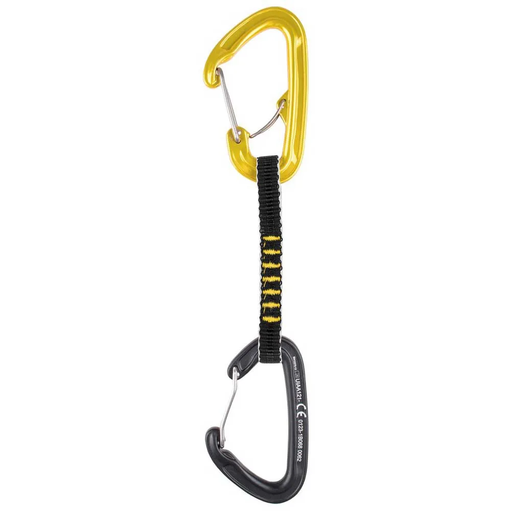 Grivel Alpine Plume Captive Quickdraw Zwart