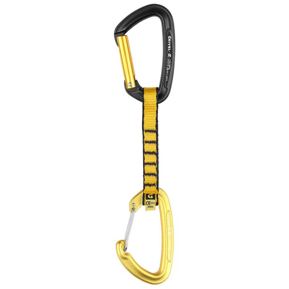 Grivel All-round Beta Quickdraw Zwart