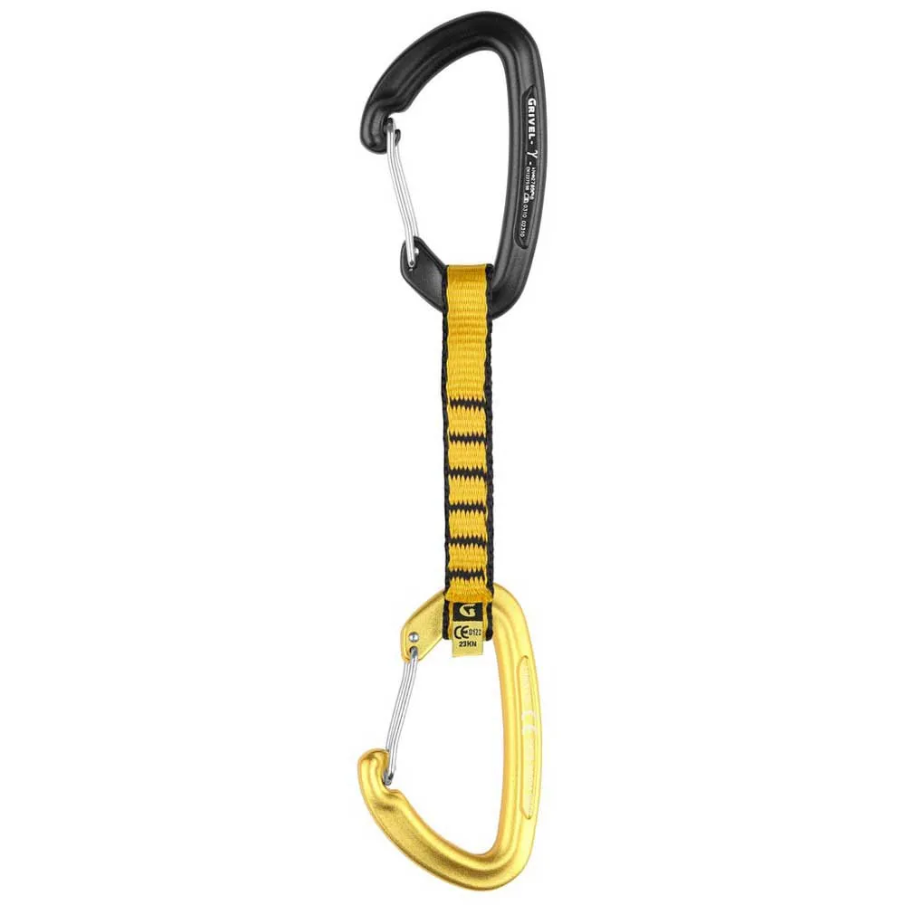Grivel All-round Gamma Quickdraw Zwart