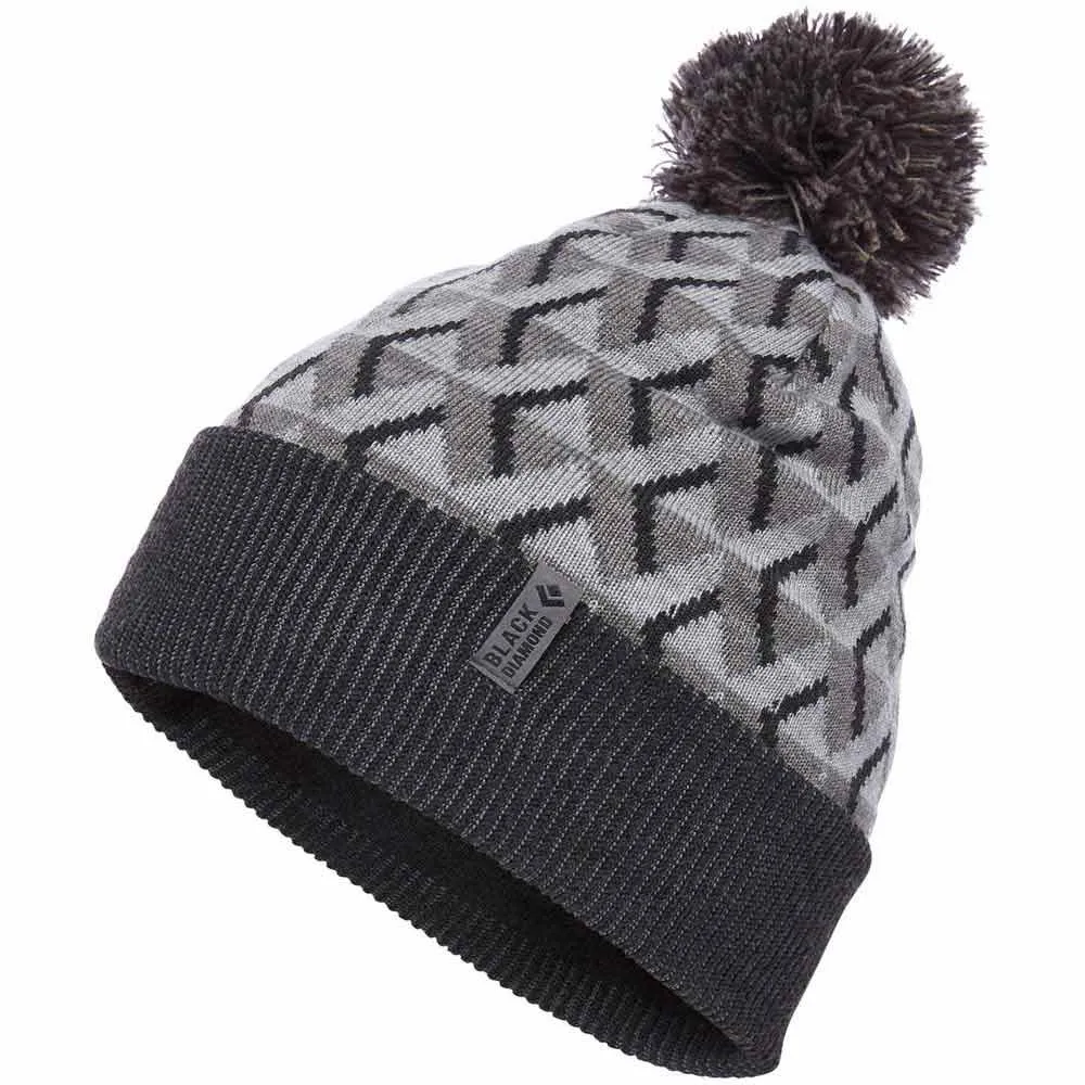 Diamond Pom Muts Grijs
