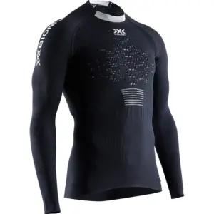 X-bionic The Trick 4.0 Run Lange Mouwen Basislaag Zwart