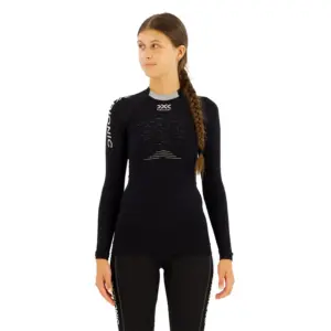 X-bionic The Trick 4.0 Run T-shirt Met Lange Mouwen Zwart