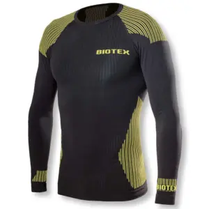Biotex Hightech Lange Mouwen Basislaag Zwart