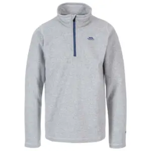 Trespass Tandle Fleece Met Halve Rits Grijs