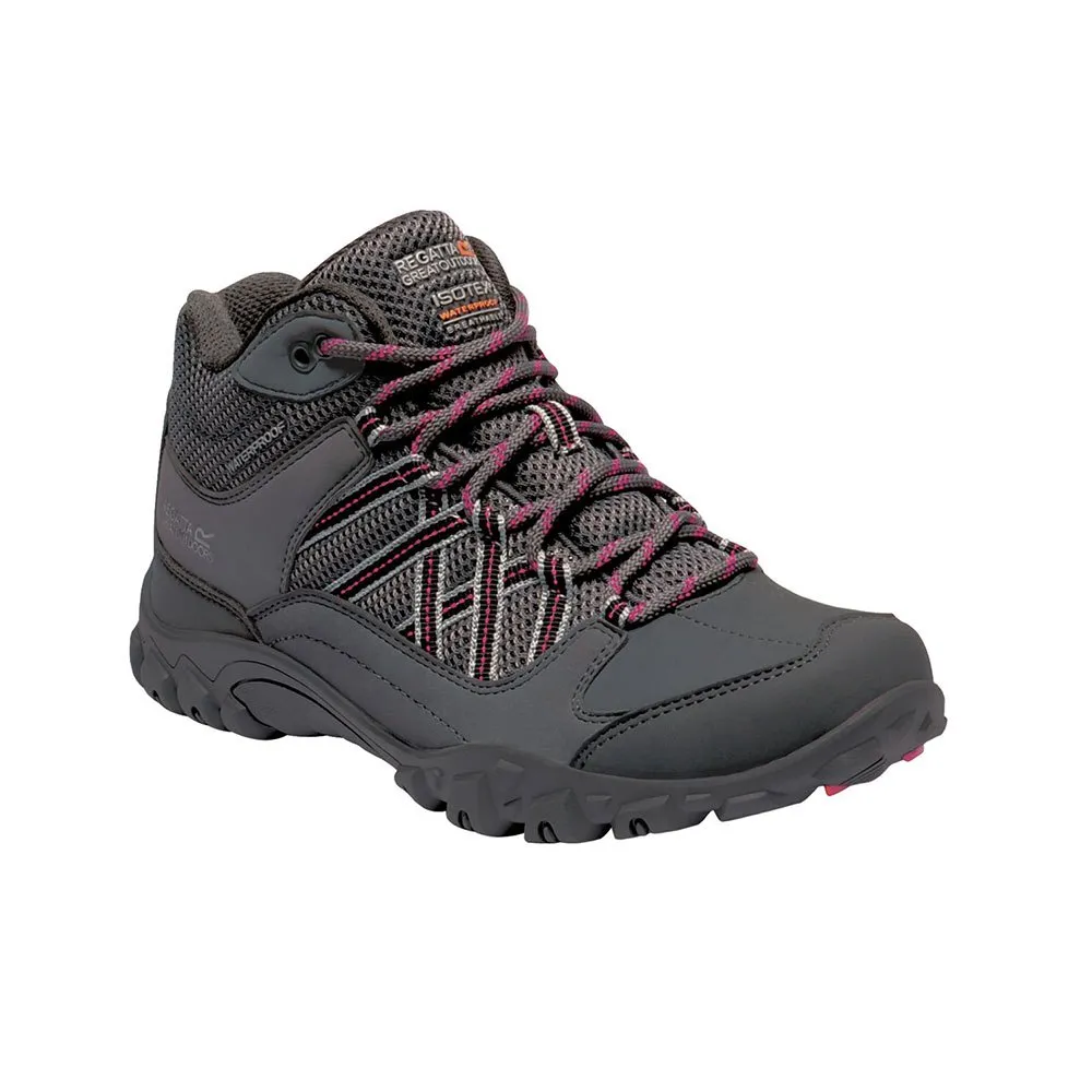 Regatta Edgepoint Mid Wp Wandelschoenen Granite / Duchese