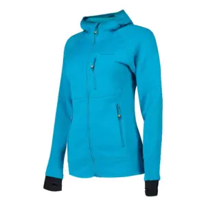 Trangoworld Trx2 Stretch Pro Fleece Met Kap Caribbean Sea