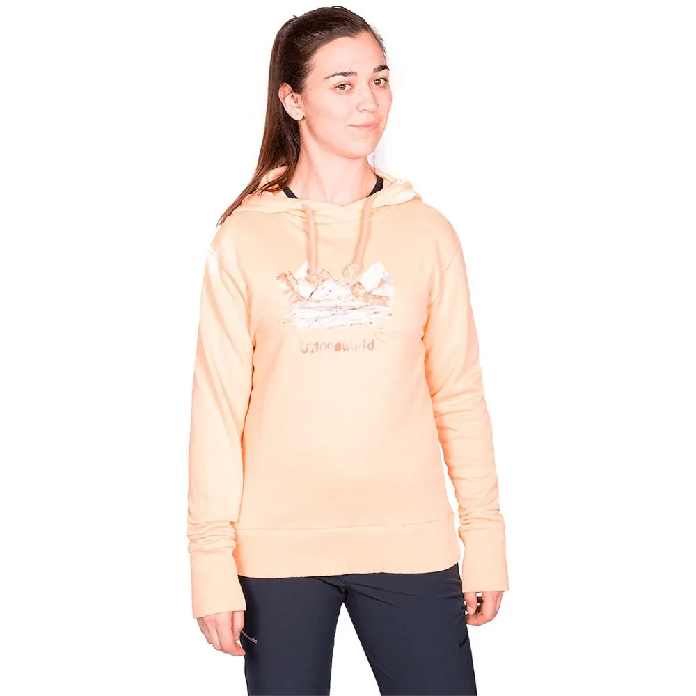 Trangoworld Mountain Hoodie Peach Nectar