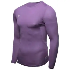 Umbro Core Crew Lange Mouwen Basislaag Paars