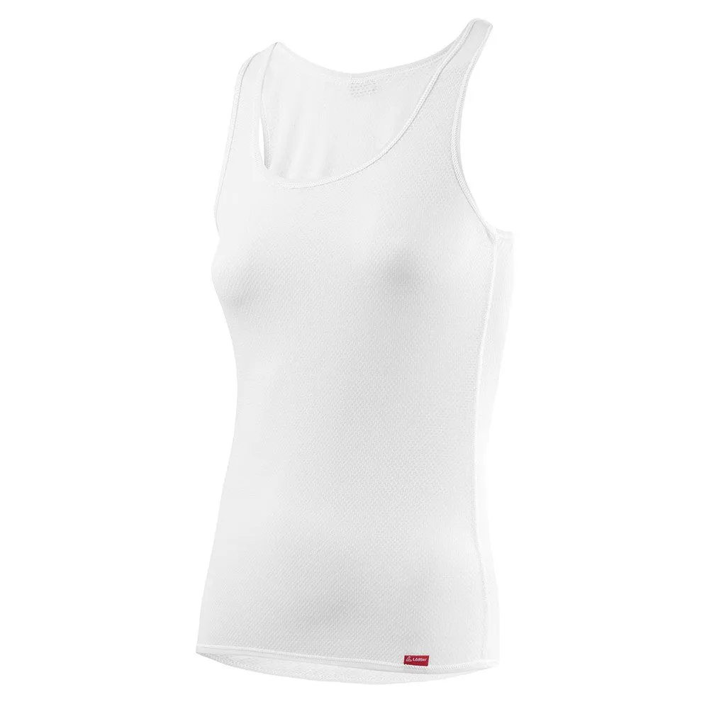 Loeffler Transtex Light Mouwloos T-shirt Wit