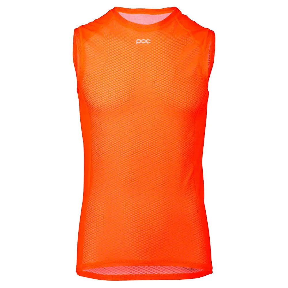 Poc Essential Layer Mouwloos Basislaag Oranje