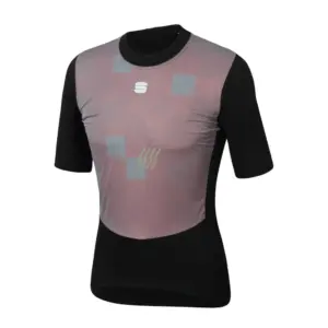 Sportful Fiandre Thermal Korte Mouwen Basislaag Zwart