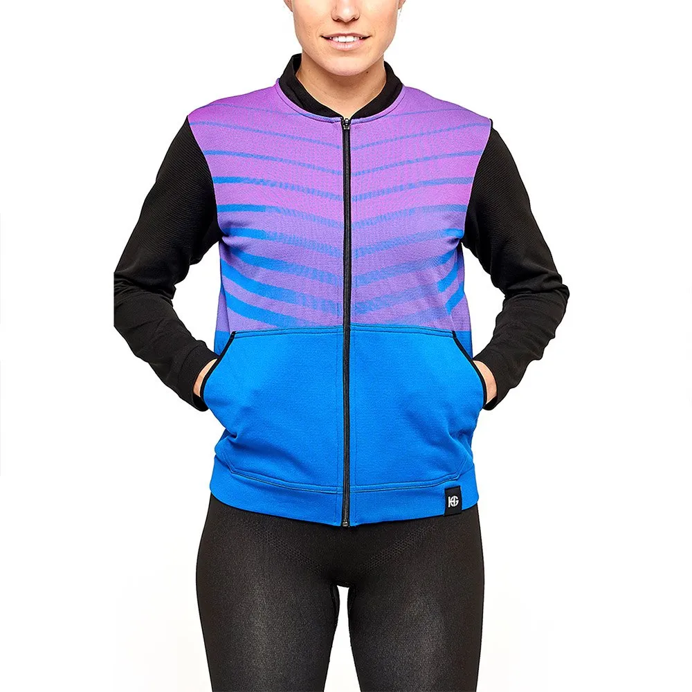Sport Hg Tack Technical Seamless Fleece Blauw