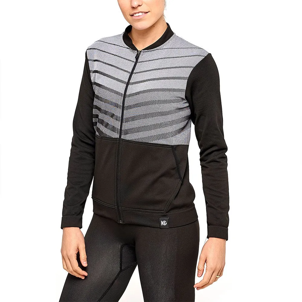 Sport Hg Tack Technical Seamless Fleece Grijs