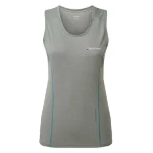 Montane Blade Mouwloos T-shirt Grijs